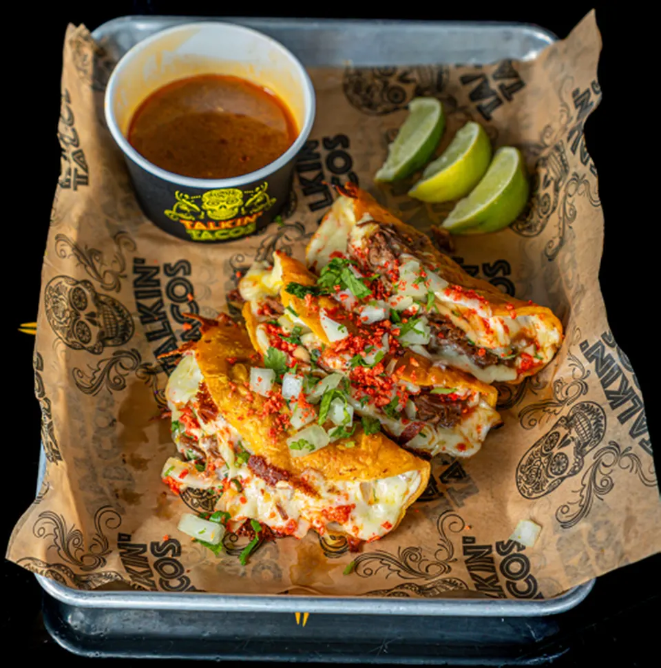 Birria Taki Tacos.