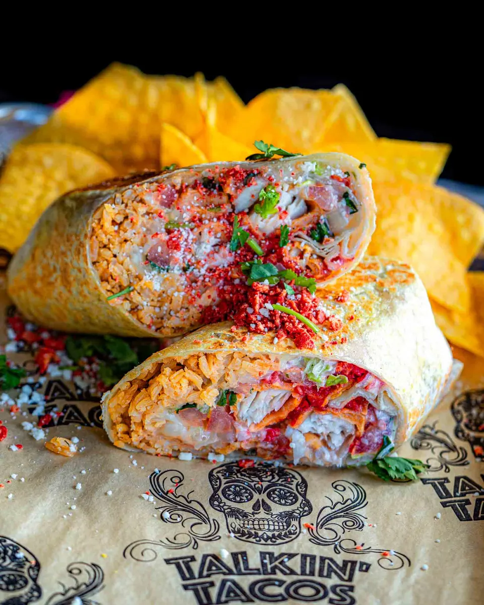 Mahi Mahi Burrito.