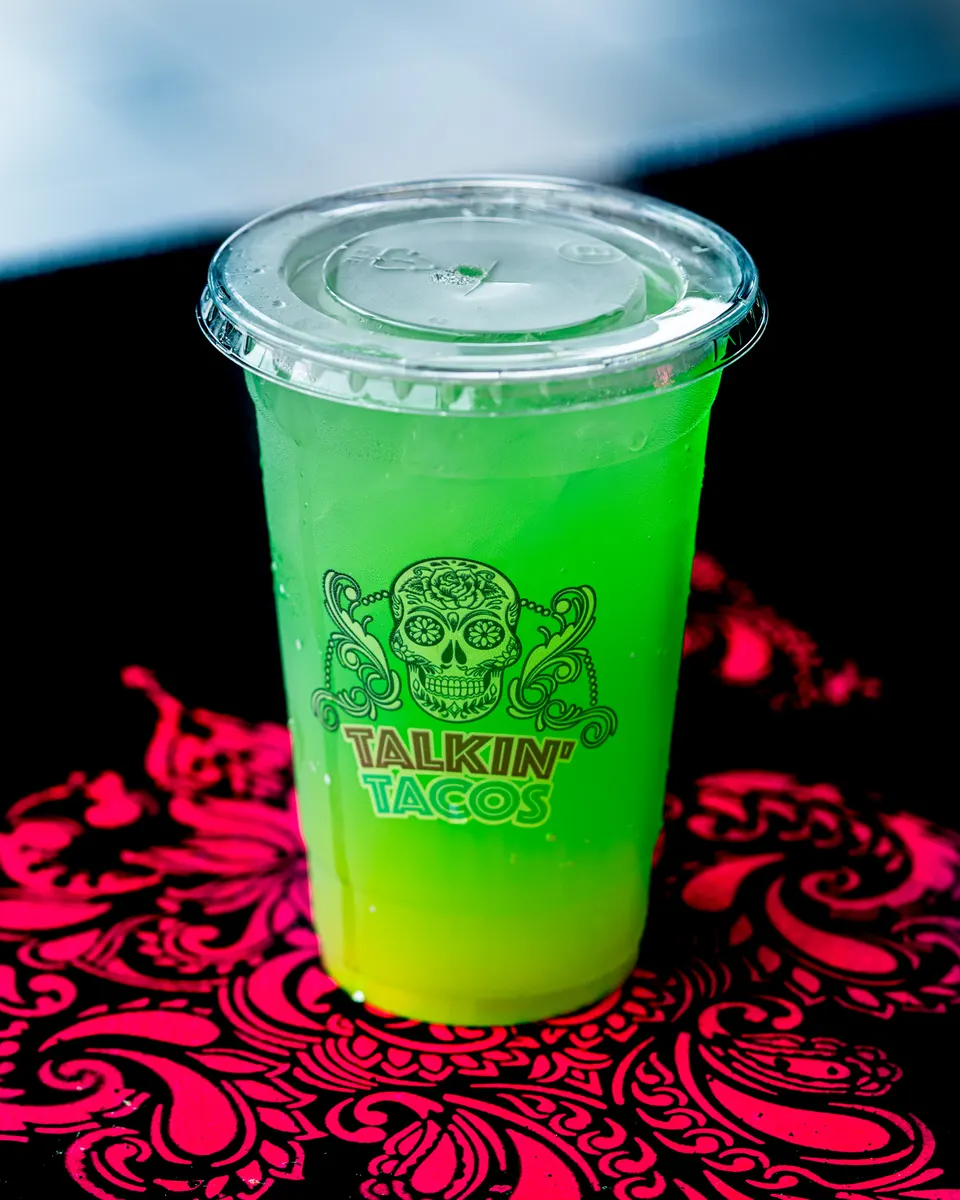 Blue-Mango Lemonade.
