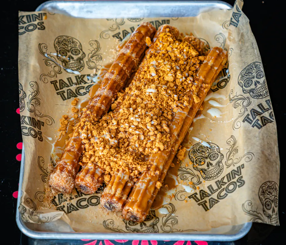 Biscoff Churros.